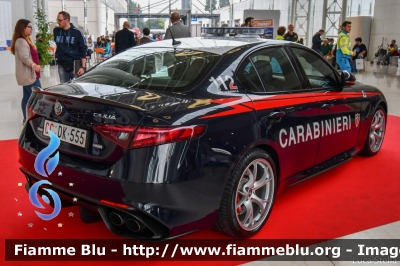 Alfa-Romeo Nuova Giulia Quadrifoglio
Carabinieri
Nucleo Operativo e Radiomobile
CC DK 555
Parole chiave: Alfa-Romeo Nuova_Giulia_Quadrifoglio CCDK555 Reas_2018