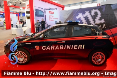 Alfa Romeo Nuova Giulietta restyle
Carabinieri
Nucleo Operativo e RadioMobile
Allestita NCT Nuova Carrozzeria Torinese
Decorazione Grafica Artlantis
CC DR 260
In esposizione al Reas 2019
Parole chiave: Alfa-Romeo Nuova_Giulietta_restyle CCDR260 Reas_2019