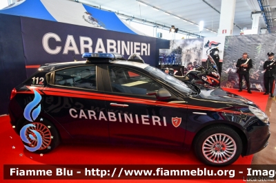 Alfa Romeo Nuova Giulietta restyle
Carabinieri
Nucleo Operativo e RadioMobile
Allestita NCT Nuova Carrozzeria Torinese
Decorazione Grafica Artlantis
CC DR 260
In esposizione al Reas 2019
Parole chiave: Alfa-Romeo Nuova_Giulietta_restyle CCDR260 Reas_2019