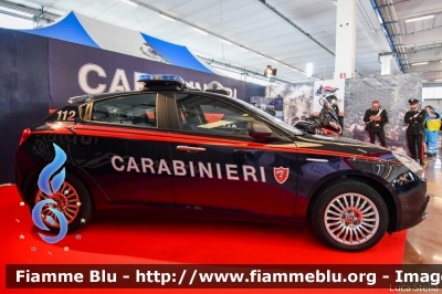 Alfa Romeo Nuova Giulietta restyle
Carabinieri
Nucleo Operativo e RadioMobile
Allestita NCT Nuova Carrozzeria Torinese
Decorazione Grafica Artlantis
CC DR 260
In esposizione al Reas 2019
Parole chiave: Alfa-Romeo Nuova_Giulietta_restyle CCDR260 Reas_2019