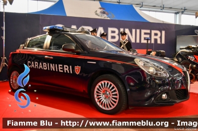 Alfa Romeo Nuova Giulietta restyle
Carabinieri
Nucleo Operativo e RadioMobile
Allestita NCT Nuova Carrozzeria Torinese
Decorazione Grafica Artlantis
CC DR 260
In esposizione al Reas 2019
Parole chiave: Alfa-Romeo Nuova_Giulietta_restyle CCDR260 Reas_2019