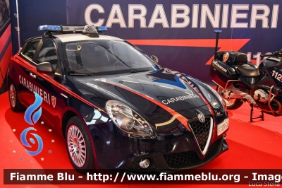 Alfa Romeo Nuova Giulietta restyle
Carabinieri
Nucleo Operativo e RadioMobile
Allestita NCT Nuova Carrozzeria Torinese
Decorazione Grafica Artlantis
CC DR 260
In esposizione al Reas 2019
Parole chiave: Alfa-Romeo Nuova_Giulietta_restyle CCDR260 Reas_2019