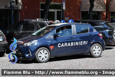 Toyota Yaris Hybrid III serie II restyle
Carabinieri
Allestimento Focaccia
CC DX 954
Parole chiave: Toyota Yaris_Hybrid_IIIserie_IIrestyle CCDCX954