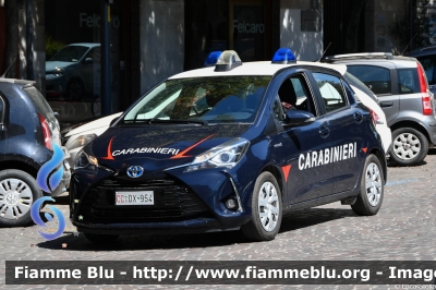 Toyota Yaris Hybrid III serie II restyle
Carabinieri
Allestimento Focaccia
CC DX 954
Parole chiave: Toyota Yaris_Hybrid_IIIserie_IIrestyle CCDCX954