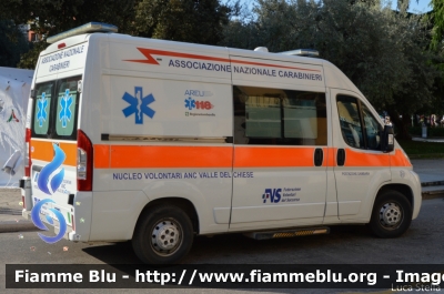 Fiat Ducato X250
Associazione Nazionale Carabinieri
Sezione di Valle del Chiese
Postazione di Gambara BS
Allestimento Orion
Parole chiave: Fiat Ducato_X250 Ambulanza