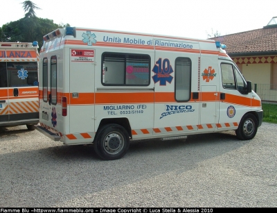 Fiat Ducato II Serie
Nico Soccorso - Migliarino
Ambulanza Nico 10 
Ex-ambulanza di emergenza ora adibita ai trasporti ordinari
Parole chiave: Fiat Ducato_IISerie Ambulanza