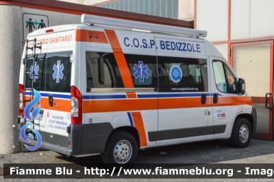 Peugeot Boxer III serie
C.O.S.P. Bedizziole 
Centro Operativo Soccorso Pubblico Bedizzole
Allestita PML
Sala radio mobile
Parole chiave: Peugeot Boxer_IIIserie Ambulanza Reas_2017