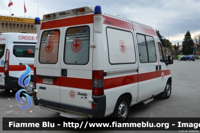 Fiat Ducato II serie
Croce Rossa Italiana
Comitato Locale di Bertinoro Forlimpopoli
Sigla radio: "TANGO 303"
Allestita EDM
CRI 15018
Parole chiave: Fiat Ducato_IIserie CRI15018 Ambulanza