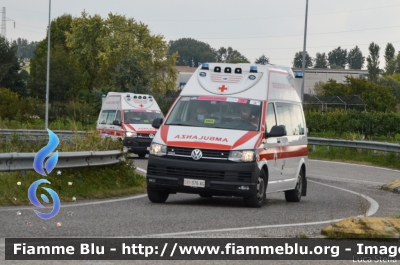 Volkswagen Transporter T6
Croce Rossa Italiana
Comitato Locale di Lipomo (CO)
Allestimento Aricar
CRI 376 AG
In scorta al Giro d'Italia 2020
Parole chiave: Volkswagen Transporter_T6 CRI376AG Ambulanza Giro_D_Italia_2020