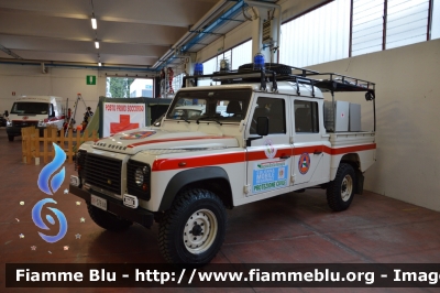 Land Rover Defender 130
Croce Rossa Italiana
Comitato Regionale Emilia Romagna
Soccorsi con Mezzi e Tecniche Speciali
Colonna mobile regionale Protezione civile 
CRI 378 AA

In esposizione al Reas 2013
Parole chiave: Land-Rover Defender_130 CRI378AA Reas_2013