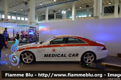 Mercedes-Benz Classe S
Croce Rossa Italiana 
Comitato Locale Macerata
Medical Car Autodromo Misano
Allestitimento Pegaso
CRI 664AD
In esposizione al Reas 2015
Parole chiave: Mercedes-Benz Classe_S CRI664AD Automedica Medical_Car Reas_2015