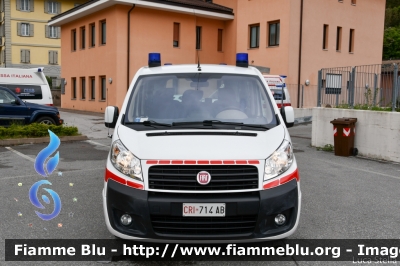 Fiat Scudo IV serie
Croce Rossa Italiana
Comitato Provinciale Trento 
Gruppo Valle di Ledro (TN)
CRI 714 AB
Parole chiave: Fiat Scudo_IVserie CRI714AB