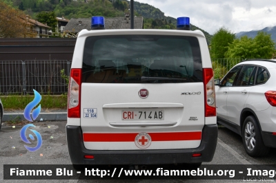 Fiat Scudo IV serie
Croce Rossa Italiana
Comitato Provinciale Trento 
Gruppo Valle di Ledro (TN)
CRI 714 AB
Parole chiave: Fiat Scudo_IVserie CRI714AB