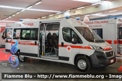 Fiat Ducato X290
Croce Rossa Italiana
Comitato Regionale Lazio
Reparto Sanità Pubblica
Veicolo Speciale ad Alto Biocontenimento
CRI 970 AE
Parole chiave: Fiat Ducato_X290 CRI970AE Reas_2017