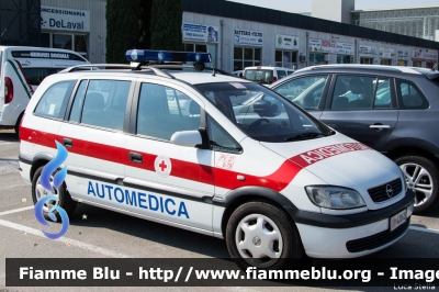 Opel Zafira I serie
Croce Rossa Italiana
Comitato locale di Casteggio (PV)
CRI A2862
Parole chiave: Opel Zafira_Iserie Automedica Reas_2016