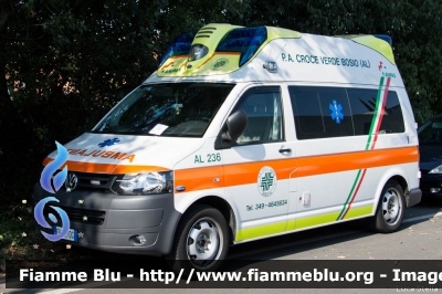 Volkswagen Transporter T5
Pubblica Assistenza Croce Verde Bosio (AL)
Allestita Aricar
Parole chiave: Volkswagen Transporter_T5 Ambulanza Reas_2016