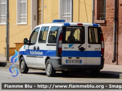 Fiat Doblò I serie
Polizia Municipale - Polizia del Delta
Postazione di Migliaro (FE)
Parole chiave: Fiat Doblò_Iserie