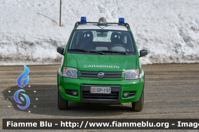 Fiat Nuova Panda 4x4 Climbing I serie 
Carabinieri
Comando Carabinieri Unità per la Tutela Forestali Ambientale ed Agroalimentare 
Parco Nazionale Foreste Casentinesi
CC DP 197
Parole chiave:  CCDP197 Fiat Nuova_Panda_4x4_Climbing_Iserie 