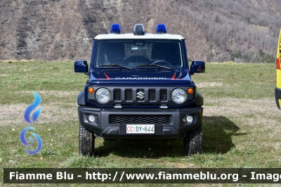 Suzuki Jimny IV serie 
Carabinieri
Comando Carabinieri Unità per la Tutela Forestale Ambientale ed Agroalimentare
Allestimento Focaccia
Parco Nazionale Foreste Casentinesi
CC DY 644
Parole chiave: Suzuki Jimny_IVserie  CCDY644