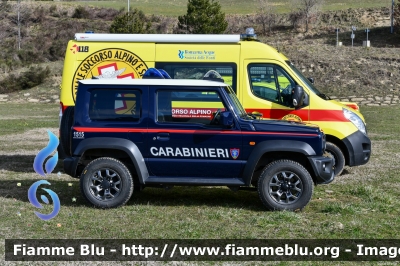 Suzuki Jimny IV serie 
Carabinieri
Comando Carabinieri Unità per la Tutela Forestale Ambientale ed Agroalimentare
Allestimento Focaccia
Parco Nazionale Foreste Casentinesi
CC DY 644
Parole chiave: Suzuki Jimny_IVserie  CCDY644