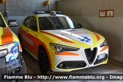 Alfa Romeo Stelvio Q4 Veloce
118 Romagna Soccorso
Azienda USL della Romagna
Ambito Territoriale di Ravenna
"ELI-MIKE"
Allestita Safety Car Rimini
Parole chiave: Alfa-Romeo Stelvio_Q4_Veloce Automedica