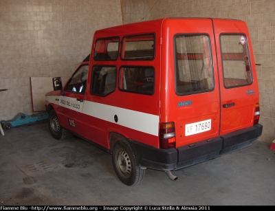 Fiat Fiorino II serie
Vigili del Fuoco
Comando Provinciale di Ferrara
Distaccamento permanente di Cento (FE)
VF 17690
Parole chiave: Fiat Fiorino_IIserie VF17690