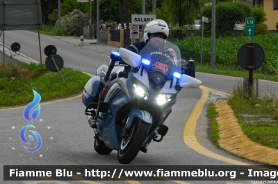 Yamaha FJR 1300 II serie
Polizia di Stato
Polizia Stradale
Allestimento Elevox
POLIZIA G3094
In scorta alla Mille Miglia 2023
Parole chiave: Yamaha FJR_1300_IIserie POLIZIAG3094  1000_Miglia_2023