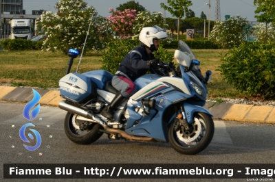 Yamaha FJR 1300 II serie
Polizia di Stato
Polizia Stradale
Allestimento Elevox
POLIZIA G3100
In scorta alla Mille Miglia 2022
Parole chiave: Yamaha FJR_1300_IIserie  POLIZIAG3100 1000_Miglia_2022