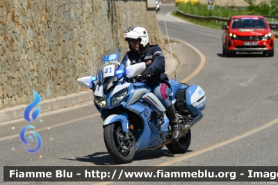 Yamaha FJR 1300 II serie
Polizia di Stato
Polizia Stradale
Allestimento Elevox
in scorta al Tour de France 2024
Moto 41
POLIZIA G3151
Parole chiave: Yamaha FJR_1300_IIserie POLIZIAG3151 Tour_DE_France_2024