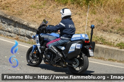 Yamaha Tracer 9
Polizia di Stato
Polizia Stradale
in scorta al Tour de France 2024
Moto 38
POLIZIA G3660
Parole chiave: Yamaha Tracer_9 POLIZIAG3660 Tour_DE_France_2024