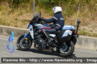 Yamaha Tracer 9
Polizia di Stato
Polizia Stradale
in scorta al Tour de France 2024
Moto 37
POLIZIA G3662
Parole chiave: Yamaha Tracer 9 POLIZIAG3662 Tour_DE_France_2024