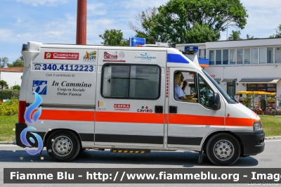 Fiat Ducato III serie
In Cammino Soc.Cop. Onlus
Allestimento EDM Forlì
Parole chiave: Fiat Ducato_IIIserie Ambulanza Air_Show_2018