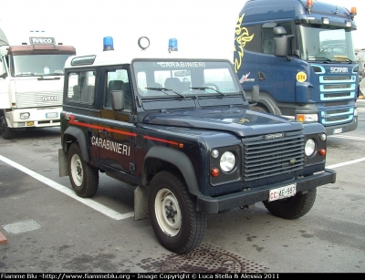 Land Rover Defender 90
Carabinieri
Comando Compagnia di Comacchio
CC AE 987
Parole chiave: Land-Rover Defender_90 CCAE987