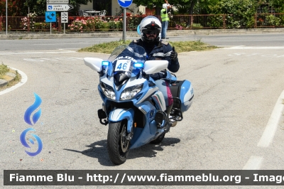 Yamaha FJR 1300 II serie
Polizia di Stato
Polizia Stradale
Allestimento Elevox
in scorta al Giro d'Italia 2024
Moto 46
Parole chiave: Yamaha FJR_1300_IIserie Giro_D_Italia_2024