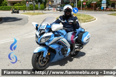 Yamaha FJR 1300 II serie
Polizia di Stato
Polizia Stradale
Allestimento Elevox
in scorta al Giro d'Italia 2024
Moto 46
Parole chiave: Yamaha FJR_1300_IIserie Giro_D_Italia_2024