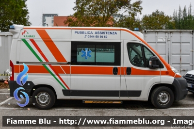 Fiat Ducato X250
Pubblica Assistenza Ravenna
Allestimento EDM
Ravenna 12
Parole chiave: Fiat Ducato_X250 Ambulanza