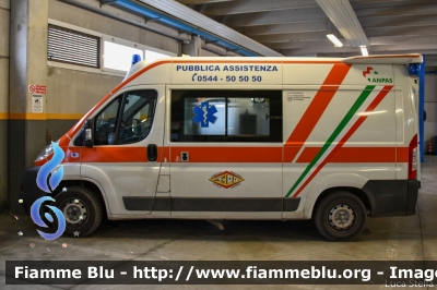 Fiat Ducato X250
Pubblica Assistenza Ravenna
Allestimento Orion
Ravenna 6
Parole chiave: Fiat Ducato_X250 Ambulanza