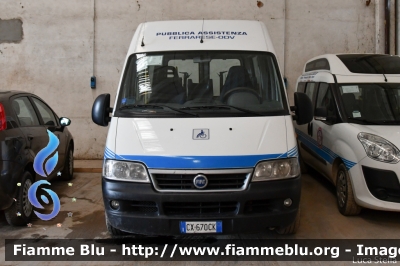 Fiat Ducato III serie
Associazione Pubblica Assistenza Ferrarese - ODV
Allestimento Vision
Distaccamento di Portomaggiore
PM2
Parole chiave: Fiat Ducato_IIIserie 