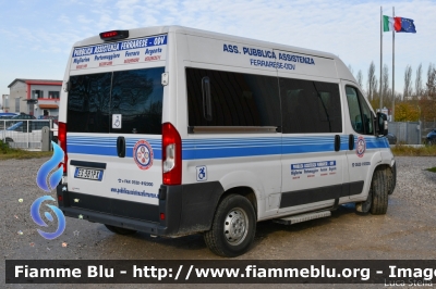 Fiat Ducato X290
Associazione Pubblica Assistenza Ferrarese - ODV
Allestimento PamMobility
Distaccamento di Portomaggiore
PM3
Parole chiave: Fiat Ducato_X290