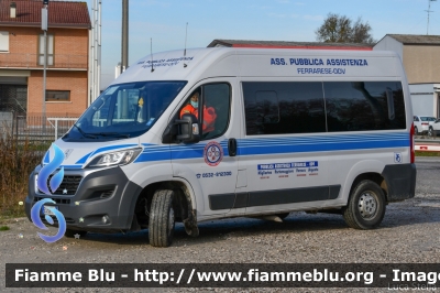 Fiat Ducato X290
Associazione Pubblica Assistenza Ferrarese - ODV
Allestimento PamMobility
Distaccamento di Portomaggiore
PM3
Parole chiave: Fiat Ducato_X290