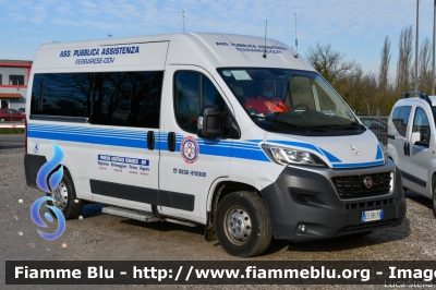 Fiat Ducato X290
Associazione Pubblica Assistenza Ferrarese - ODV
Allestimento PamMobility
Distaccamento di Portomaggiore
PM3
Parole chiave: Fiat Ducato_X290