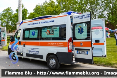 Fiat Ducato X250
Pubblica Assistenza Città di Portomaggiore (FE)
Allestimento Aricar
PM-6
Mezzo in convenzione con 118 Ferrara Soccorso
Parole chiave: Fiat Ducato_X250 Ambulanza Giornata_della_Salute_2016