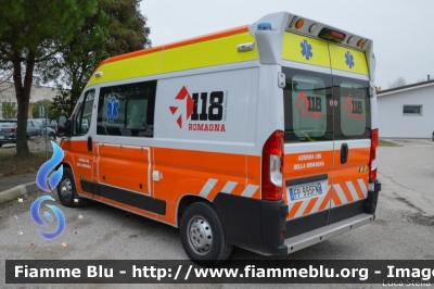 Fiat Ducato X290
118 Romagna Soccorso
Azienda USL della Romagna
Ambito Territoriale di Ravenna
Allestimento Boneschi
"RA 05"
Parole chiave: Fiat Ducato_X290 Ambulanza