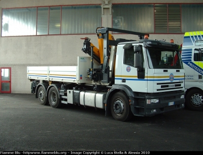 Iveco EuroTech
Protezione Civile
Colonna Mobile
Provincia di Brescia
Autocarro con allestimento scarrabile a Gancio
Parole chiave: Iveco Eurotech Reas_2010