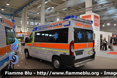 Fiat Ducato X290
Pubblica Assitenza Ravenna 
sede di Riolo Terme
allestita EDM
In esposizione al Reas 2015
Parole chiave: Fiat Ducato_X290 Ambulanza Reas_2015