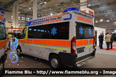 Fiat Ducato X290
Pubblica Assitenza Ravenna 
sede di Riolo Terme
allestita EDM
In esposizione al Reas 2015
Parole chiave: Fiat Ducato_X290 Ambulanza Reas_2015