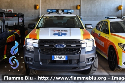 Ford Ranger X serie
118 Romagna Soccorso
Azienda USL della Romagna
Ambito Territoriale di Ravenna
Allestimento Rosenfire
"RMG 15"
Parole chiave: Ford Ranger_Xserie Automedica