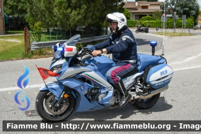 Yamaha FJR 1300 II serie
Polizia di Stato
Polizia Stradale
Allestimento Elevox
in scorta al Giro d'Italia 2024
Moto Rossa
Parole chiave: Yamaha FJR_1300_IIserie Giro_D_Italia_2024