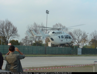 Eurocopter EC145
118 Regione Emilia-Romagna
Servizio di Elisoccorso Regionale
Postazione di Ravenna
Parole chiave: Eurocopter EC145 D-HDER Elicottero Sicurtech_Forli'_2008