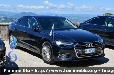 Audi A6
Repubblica di San Marino 
Capitani Reggenti
SM 001
Parole chiave: Audi A6 SM001 SM002